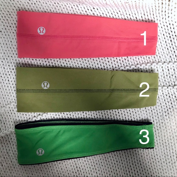 5 LULULEMON HEADBANDS - Picture 2 of 4